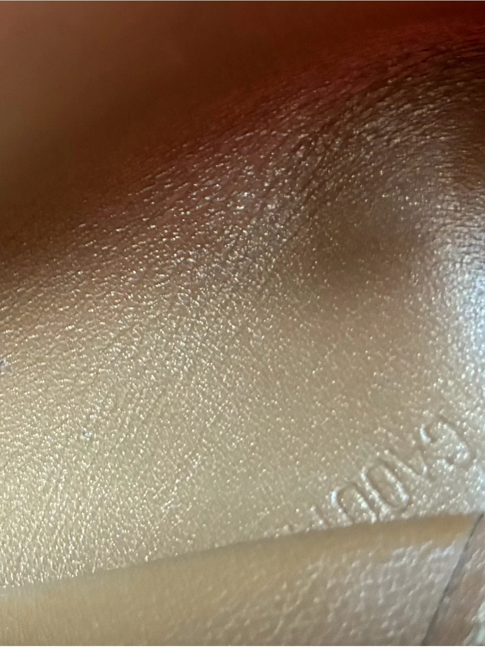 Louis Vuitton Bronze /Gold Vernis PM Agenda